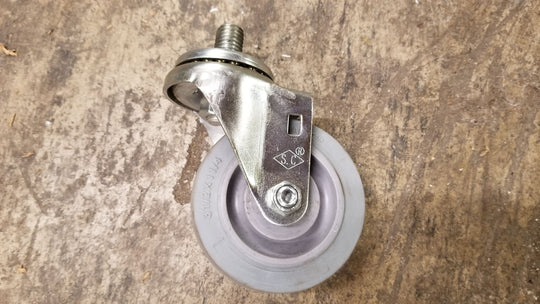 3.5" caster - 5/8"-11 threaded stem