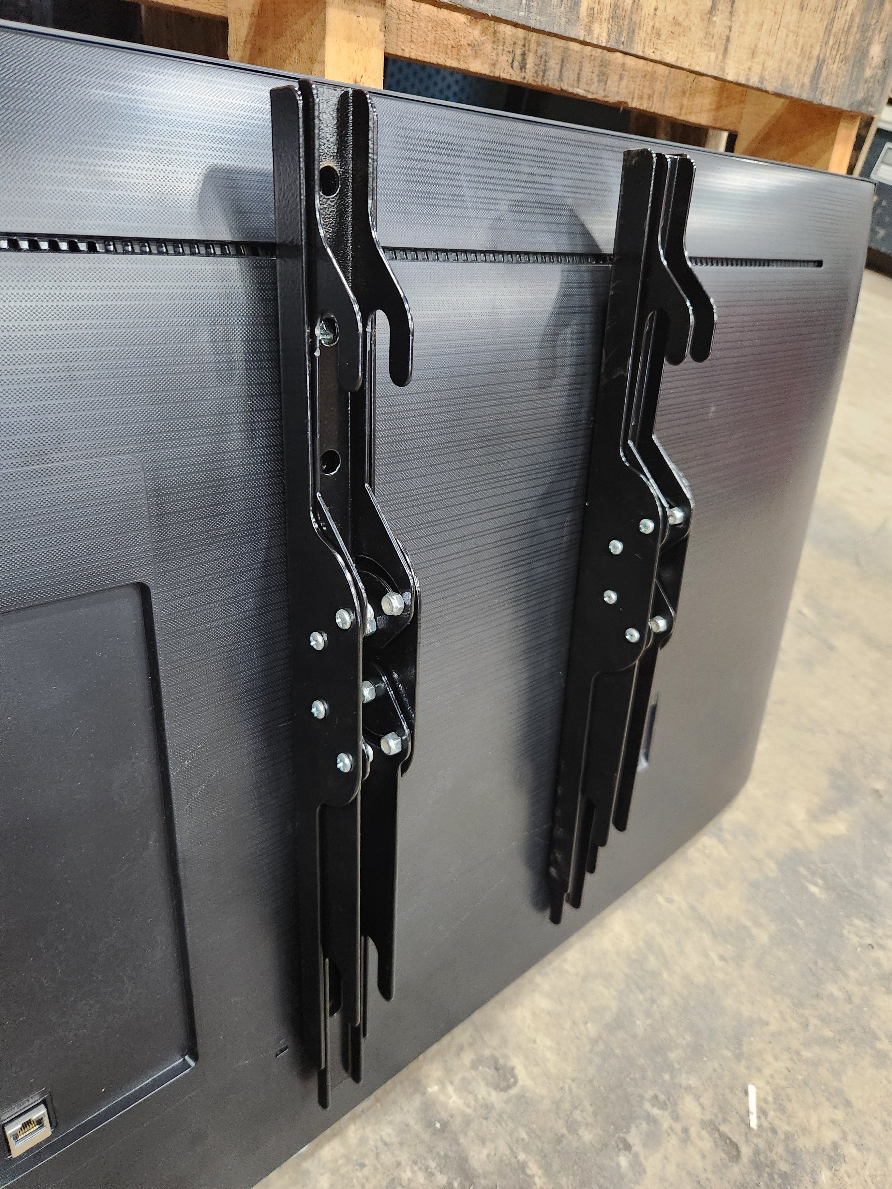 A Modular, Transport-Ready TV Support System