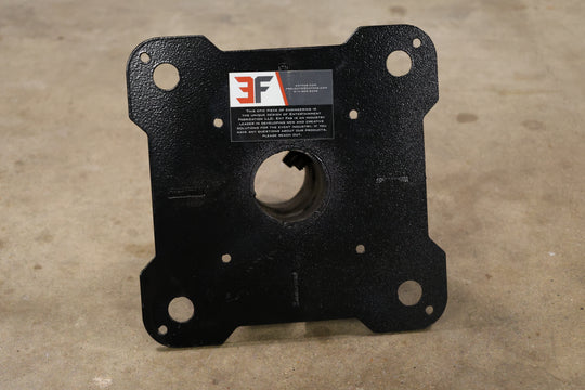 Bracket designed for mounting pipe to truss, base plates, or screwed directly to the stage
