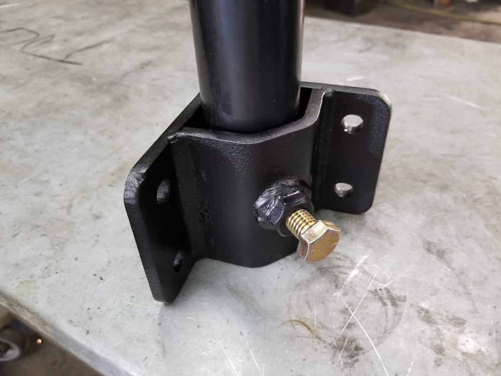 Deck pipe leg insert