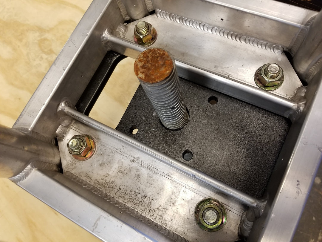 truss caster plate