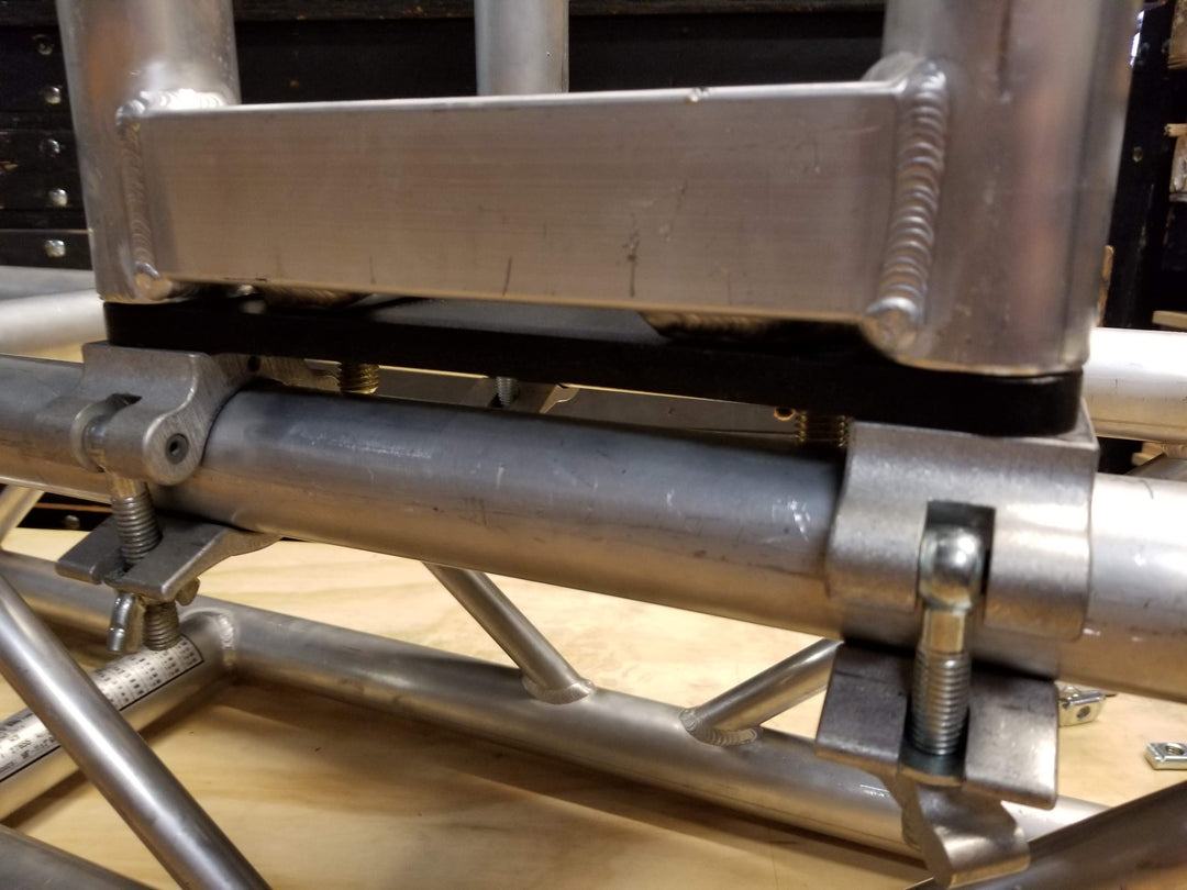 truss caster plate