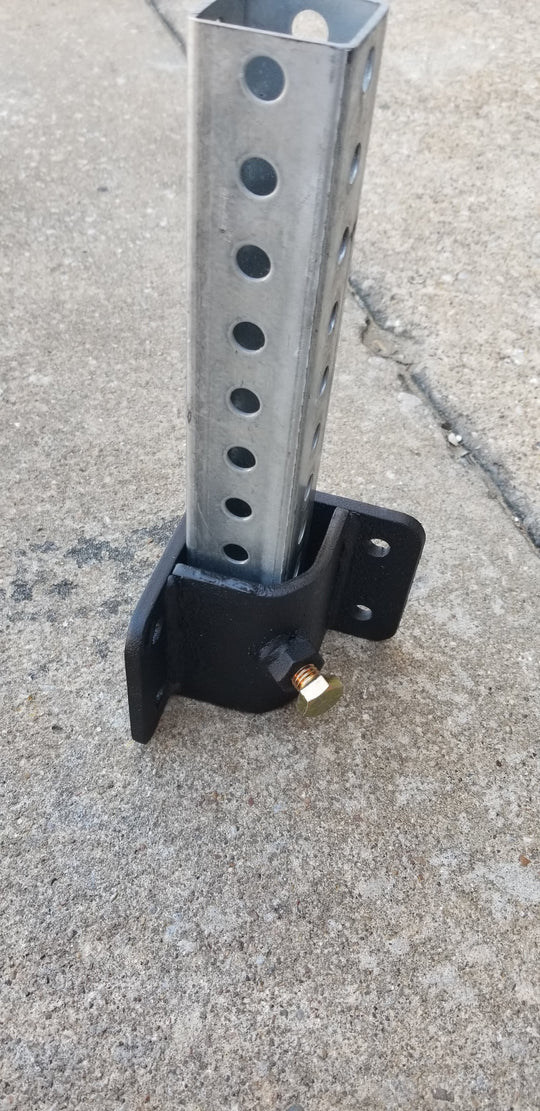 Deck pipe leg insert