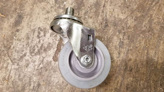 3.5" caster - 5/8"-11 threaded stem