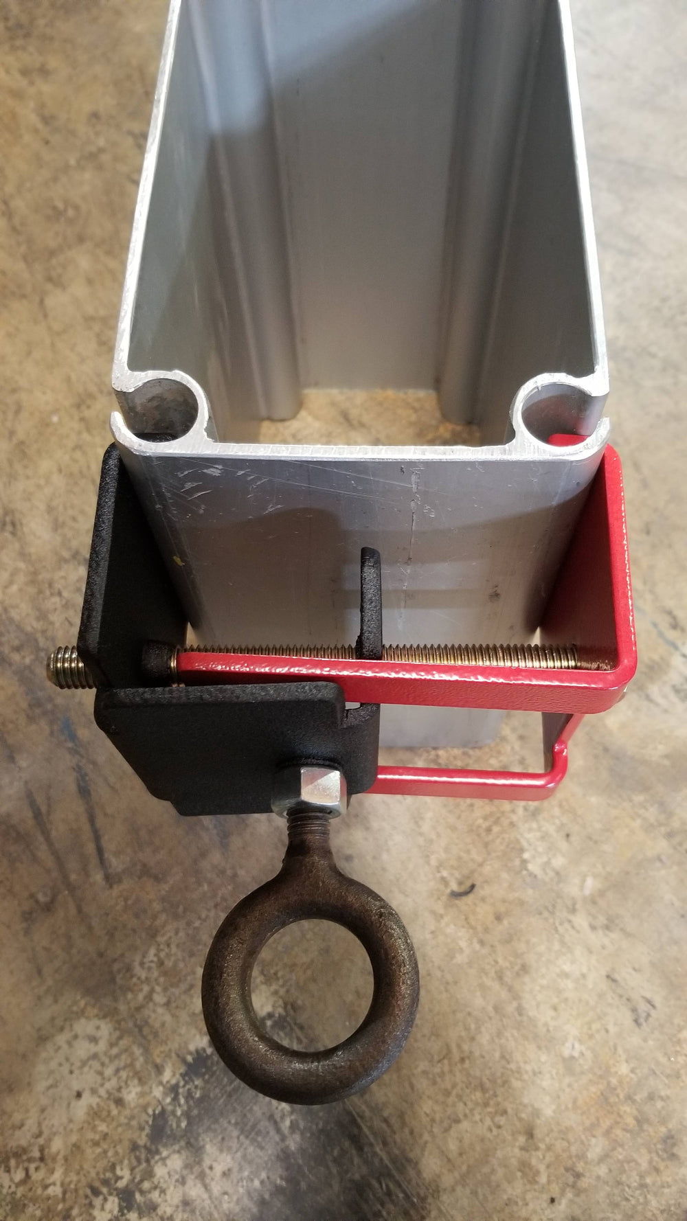 Tent beam clamp