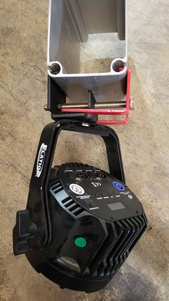 Tent beam clamp